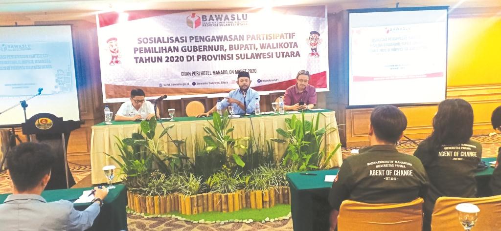 Dorong Pengawasan Partisipatif, Bawaslu Sulut Bidik Pilkada Berkualitas